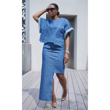 Load image into Gallery viewer, 'Audrey' Denim (SKIRT)